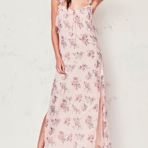 LoveShackFancy Sally Dress Pink Canopy